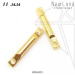 Коннекторы палочки 11 мм (золото)